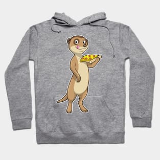 Meerkat with Pizza Hoodie